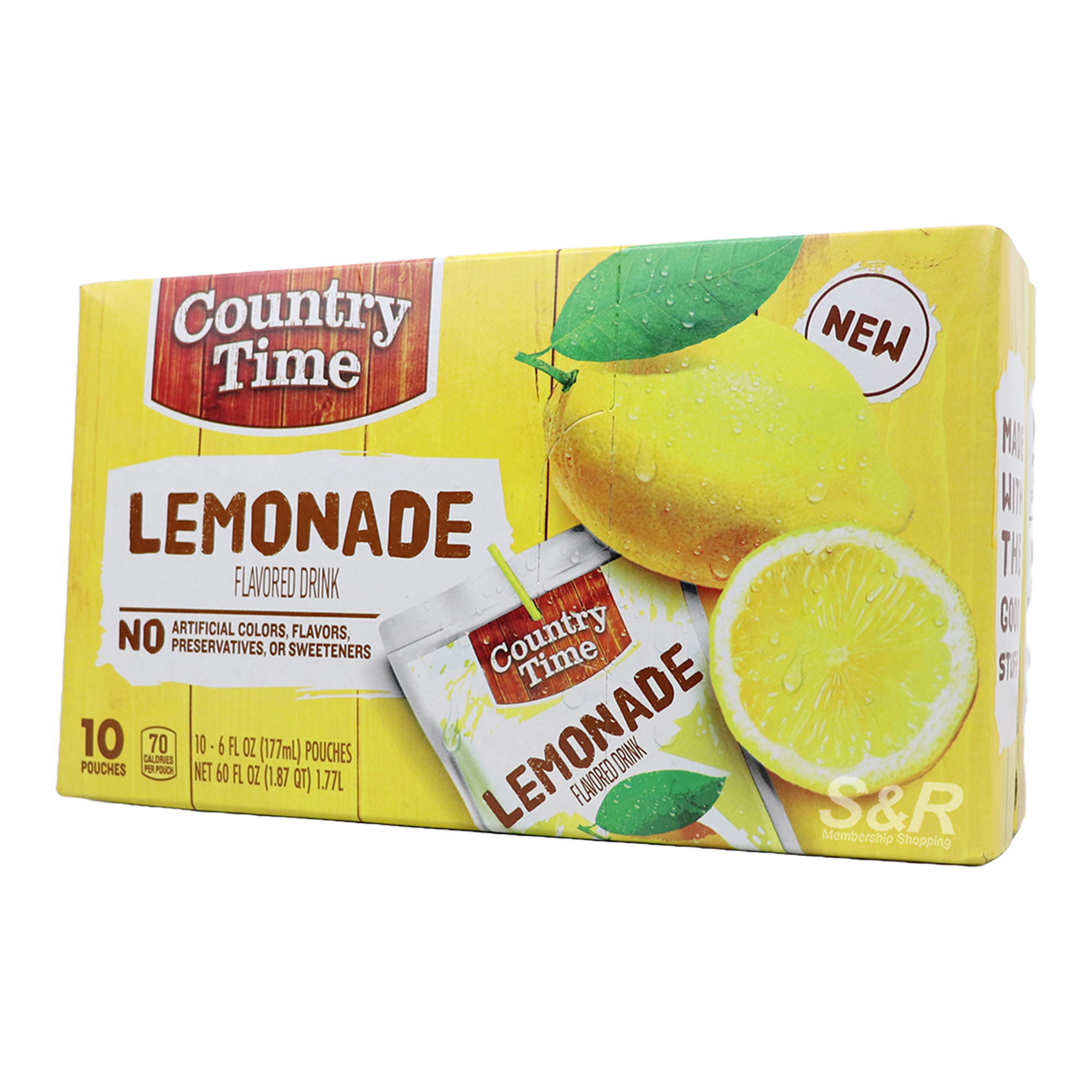 Country Time Lemonade Flavored Drink 10pcs x 177ml